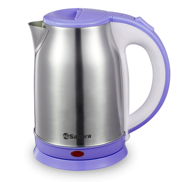 Чайник электрический Sakura SA-2147P, 1800 Вт, 1.8 л, фиолетовый